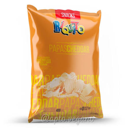 Papas Cheddar x400gr - Riquito